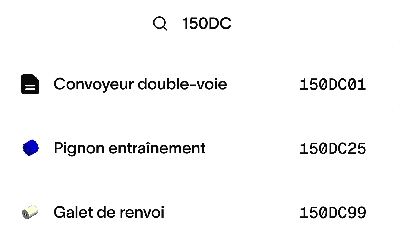 Module de recherche